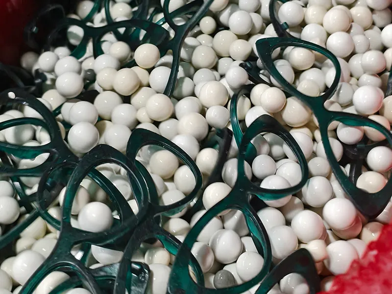 Tumbling process for reading glasses frames — Yiwu eyewear factory